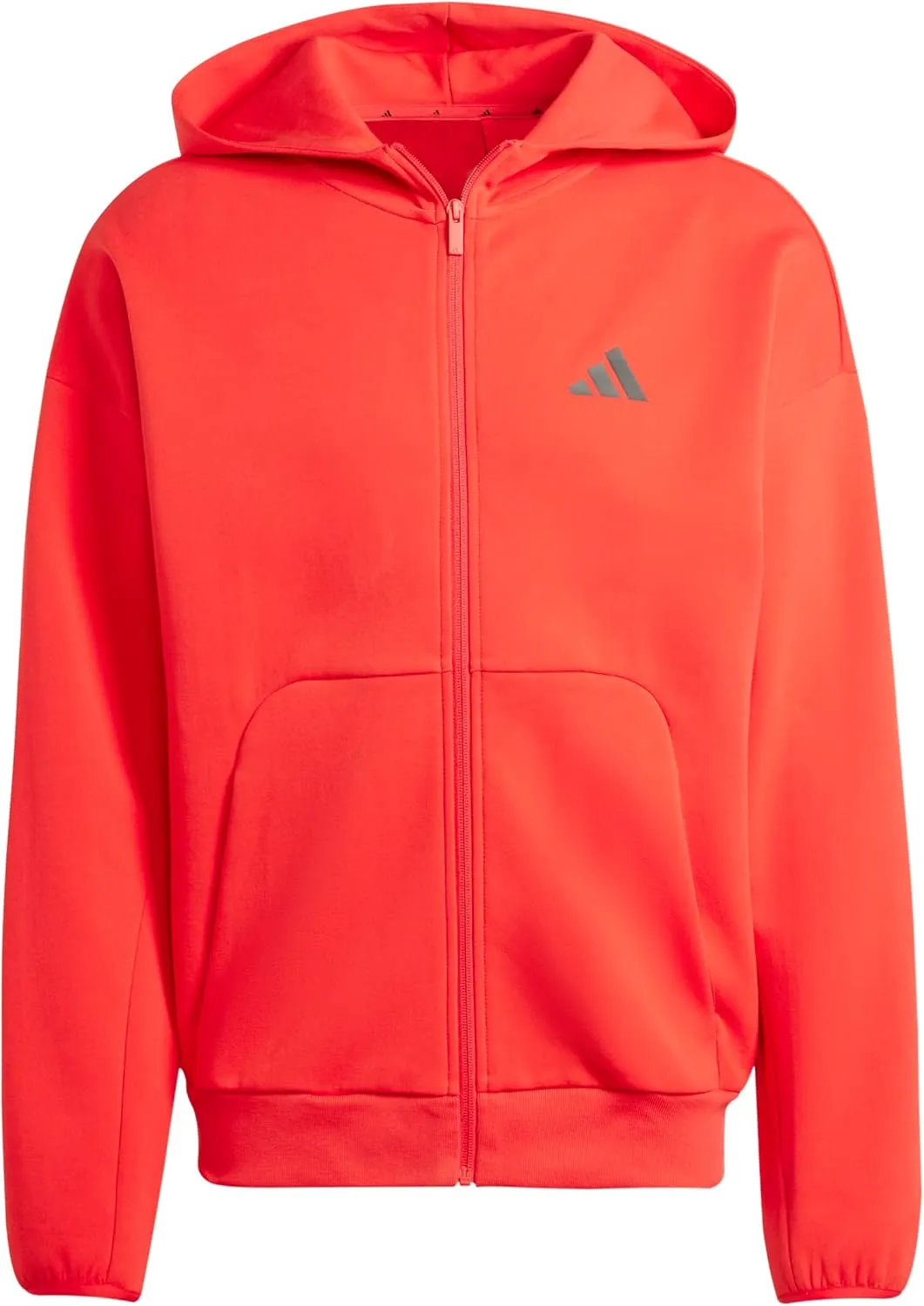 adidas Men's Future Icons Small Logo Full-Zip Hoodie