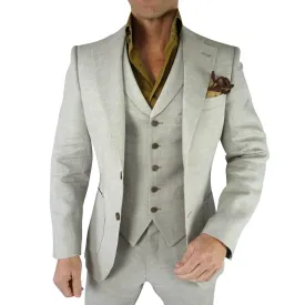 Avena Ecru Woven Tweed Jacket @ The Vault