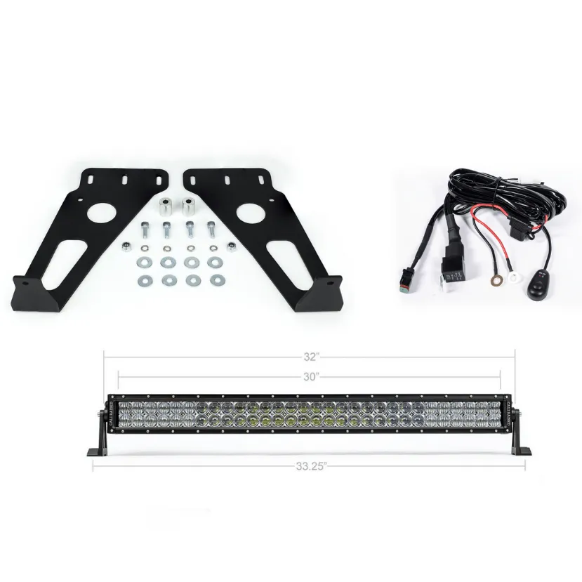 Cali Raised 32" Hidden Lower Grille LED Light Bar - 2024-2014 Toyota 4Runner