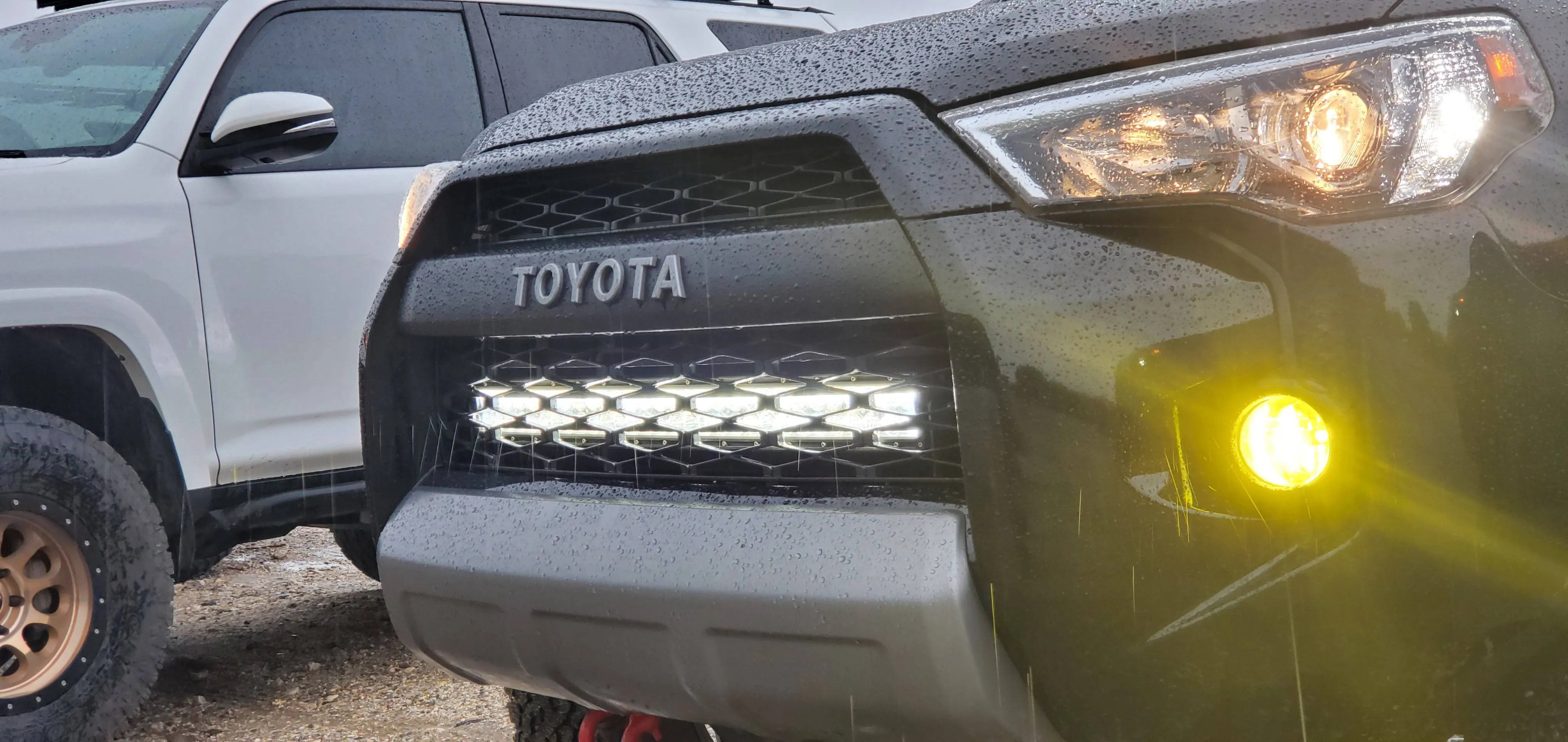 Cali Raised 32" Hidden Lower Grille LED Light Bar - 2024-2014 Toyota 4Runner