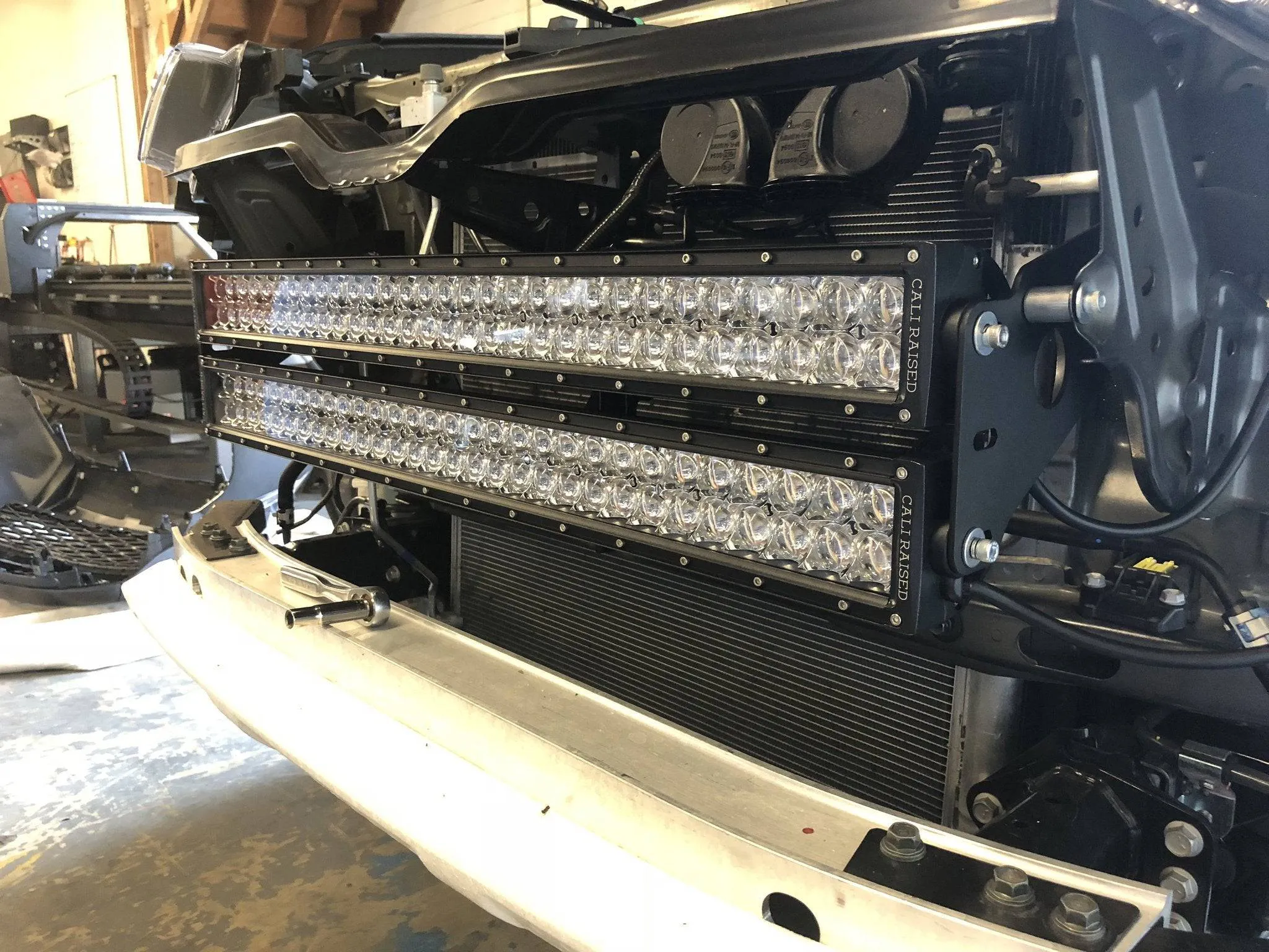 Cali Raised 32" Hidden Lower Grille LED Light Bar - 2024-2014 Toyota 4Runner