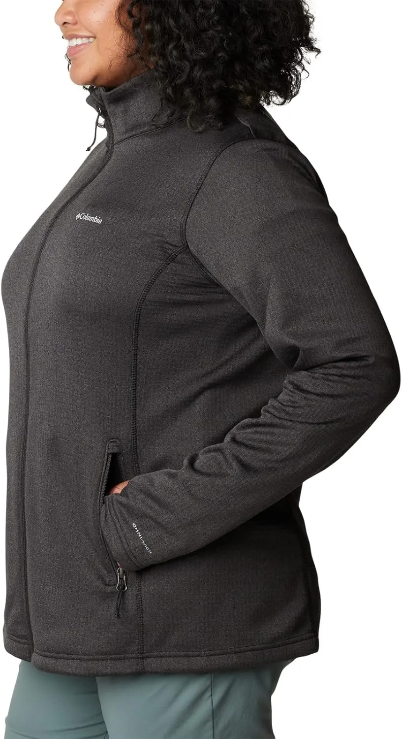 Columbia Women's Park View Grid Fleece Full Zip