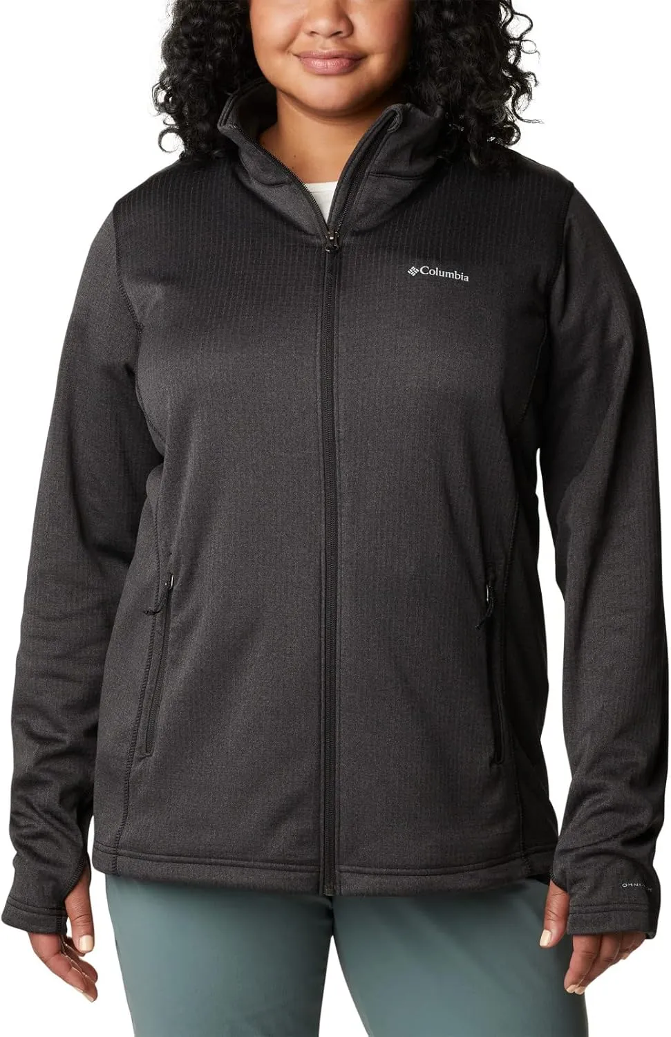 Columbia Women's Park View Grid Fleece Full Zip