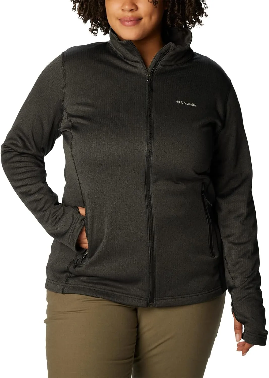 Columbia Women's Park View Grid Fleece Full Zip