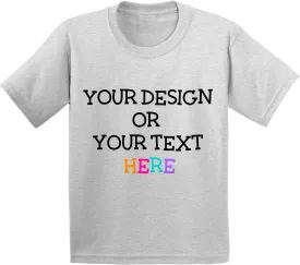 Custom Baby Shirt for Boys Girls Personalized Your Own Image Photo Text T-Shirt Front Print ONLY