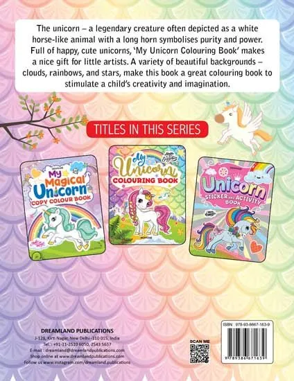 Dreamland Publications My Unicorn Colouring Book