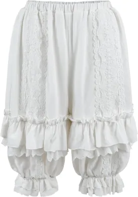 LTAKK Bloomers Women Ruffle Lace Pantaloons Renaissance Victorian Bloomers Kawaii Pumpkin Shorts