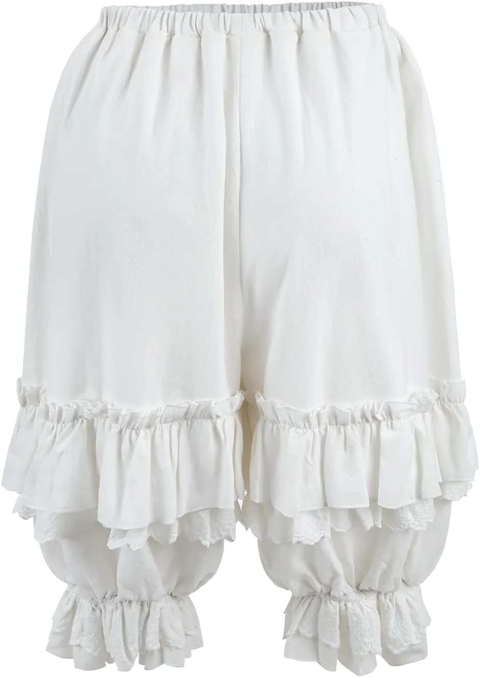 LTAKK Bloomers Women Ruffle Lace Pantaloons Renaissance Victorian Bloomers Kawaii Pumpkin Shorts