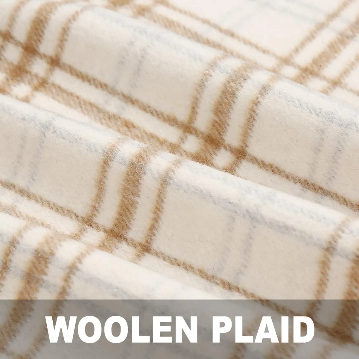 Mywinway Plaid Mini Skirt for Women Fall Winter High Waist A Line Bodycon Pencil Fall Skirts