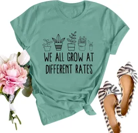 SFHFY Teacher Shirt Women: Teach Tshirt Cute Teacher Life T-Shirt Last Day of School Tee Kindness Vacation Tops