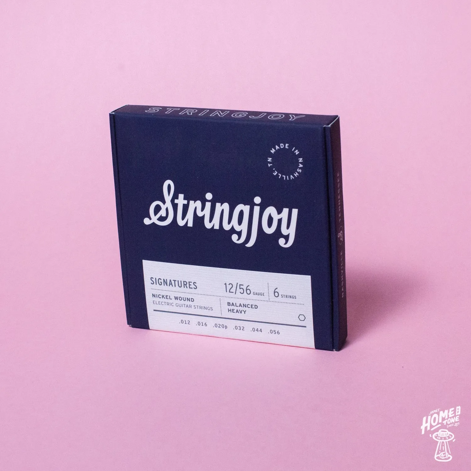 Stringjoy - Signatures - Nickel Wound Electric Guitar Strings - Balanced Heavy 12-56