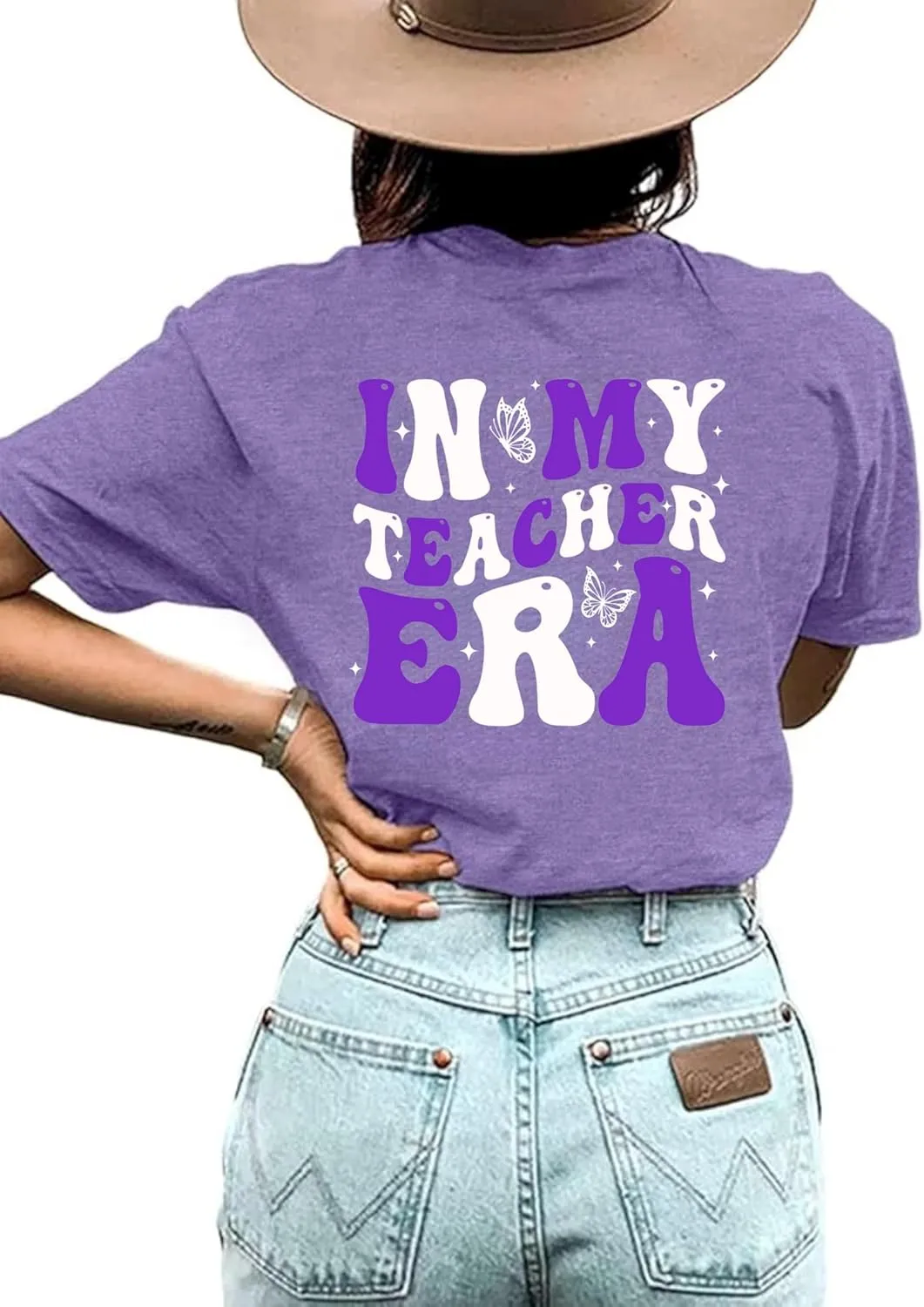 Teacher Shirts Women Teacher Life Shirt Funny Teacher Graphic Tees Vintage Teacher Gifts Teach Casual Summer Tops