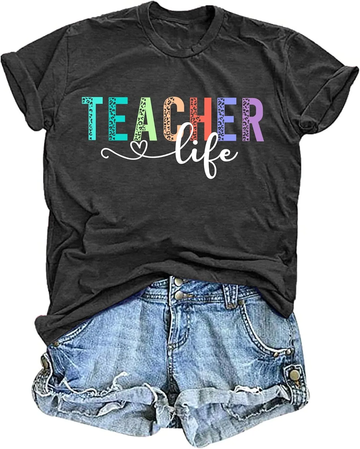 VVNTY Women Teacher Shirts First Grade: 1st Grade Teachers T-Shirt Back to School Gift Tops